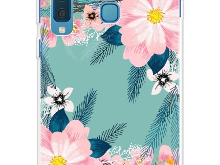 Wild flower Soft Cover for Samsung A9 2018 For Cheap