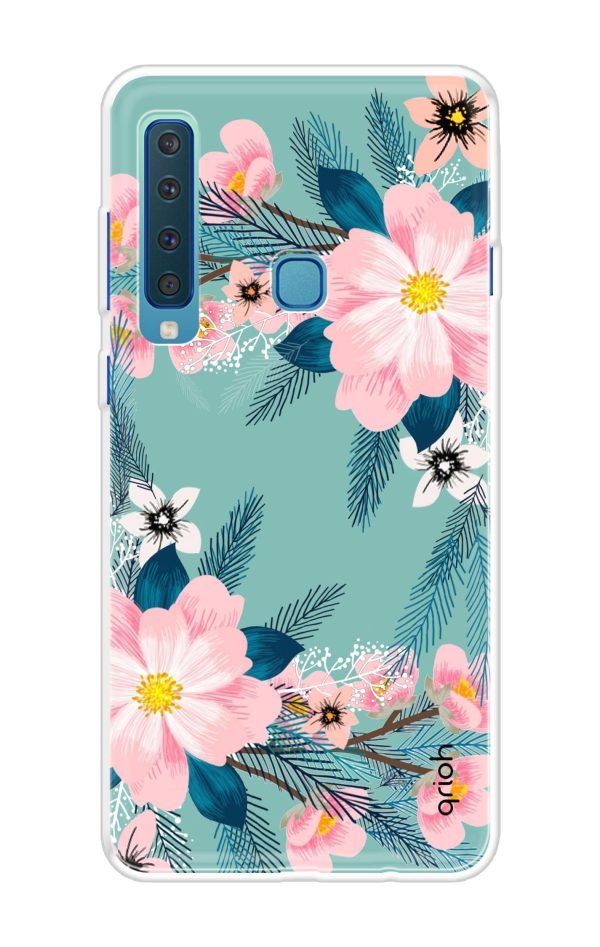 Wild flower Soft Cover for Samsung A9 2018 For Cheap