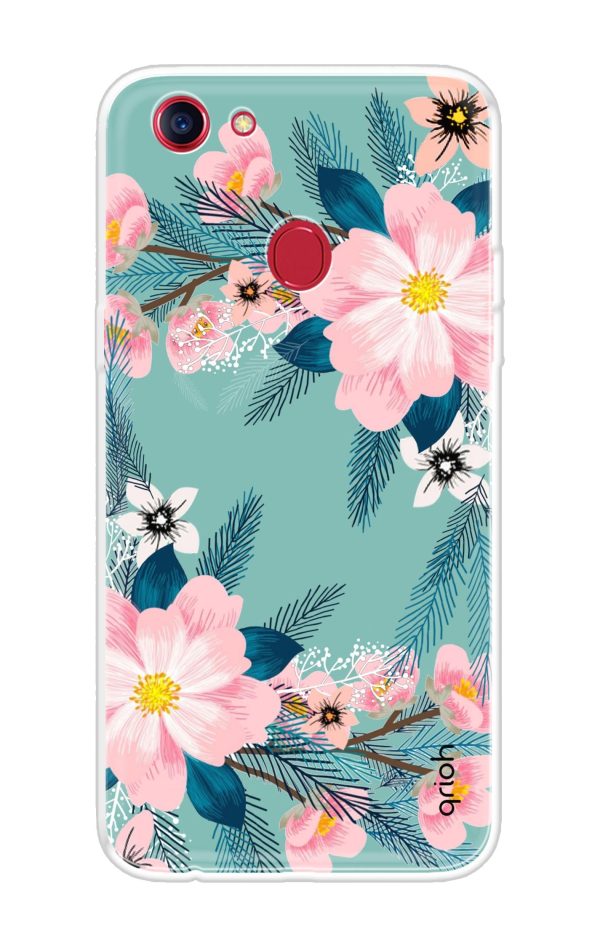 Wild flower Soft Cover for Oppo F7 Youth Online now