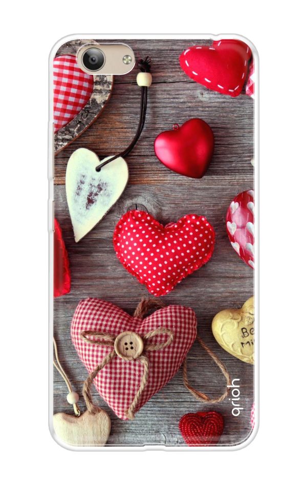 Valentine Hearts Soft Cover for Vivo Y53 Cheap