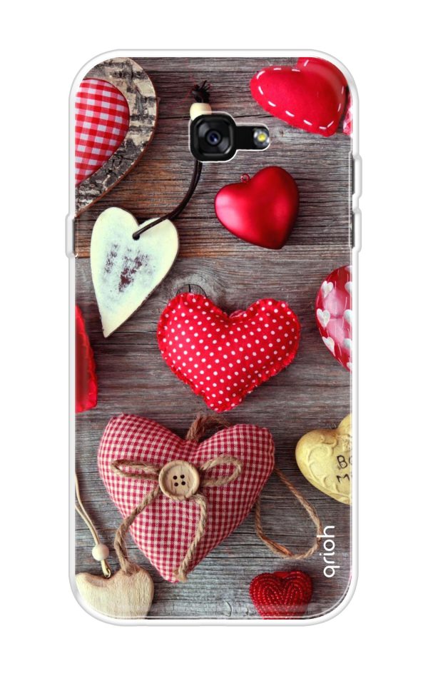 Valentine Hearts Soft Cover for Samsung A5 2017 Online Hot Sale