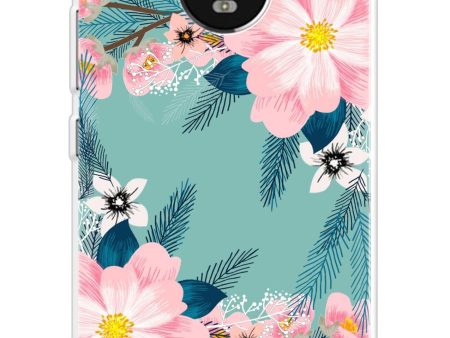 Wild flower Soft Cover for Motorola Moto G5 Online now