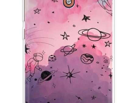 Space Doodles Art Soft Cover For Nokia 2.1 For Discount