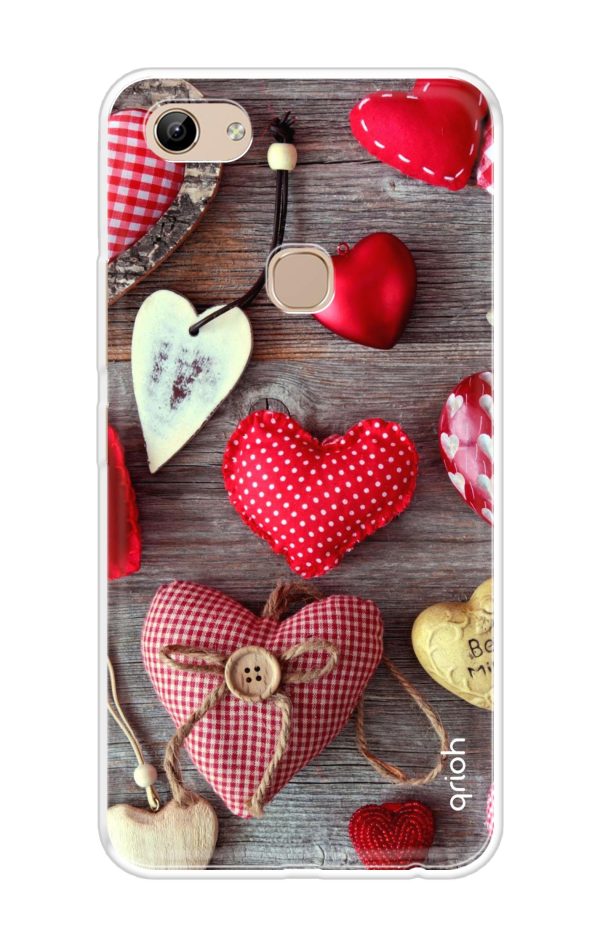 Valentine Hearts Soft Cover for Vivo Y81 Supply