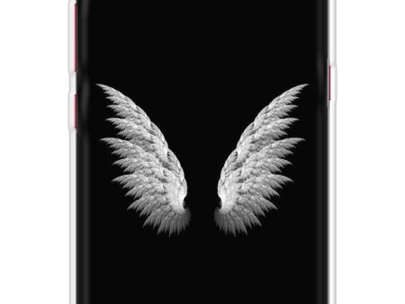 White Angel Wings Soft Cover for Vivo X23 Discount