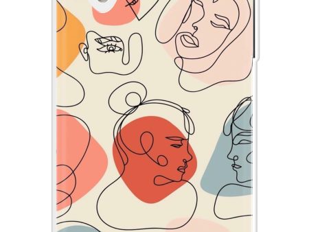 Abstract Faces Soft Cover for Nexus 5 Supply