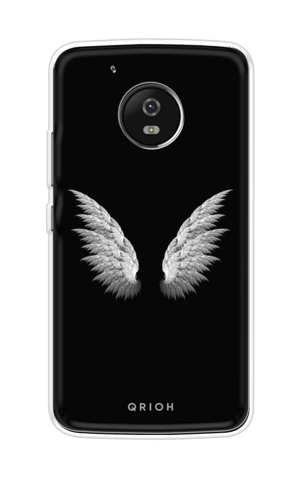 White Angel Wings Soft Cover for Motorola Moto G5 Online Hot Sale