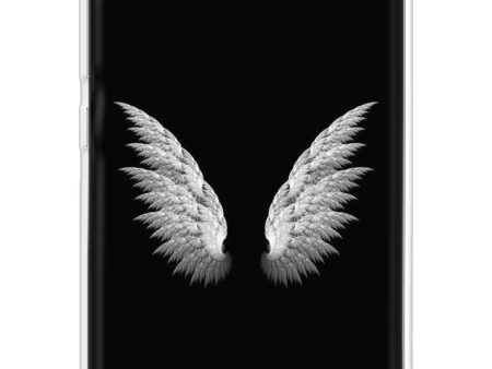 White Angel Wings Soft Cover for Xiaomi Redmi 6A Online Sale