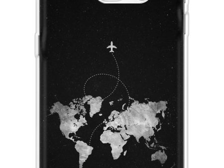 World Tour Soft Cover for Samsung S7 Edge For Discount