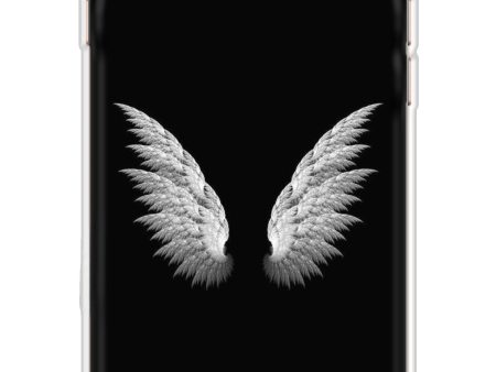 White Angel Wings Soft Cover for iPhone 7 Online Sale