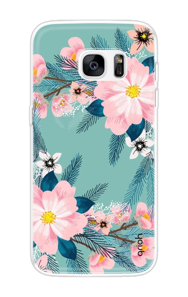 Wild flower Soft Cover for Samsung S7 Edge Sale