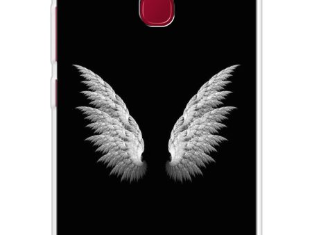 White Angel Wings Soft Cover for Vivo Y11 2019 Hot on Sale