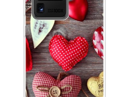 Valentine Hearts Soft Cover for Samsung Galaxy S20 Ultra Online Hot Sale