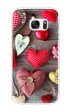 Valentine Hearts Soft Cover for Samsung S7 Edge Online now