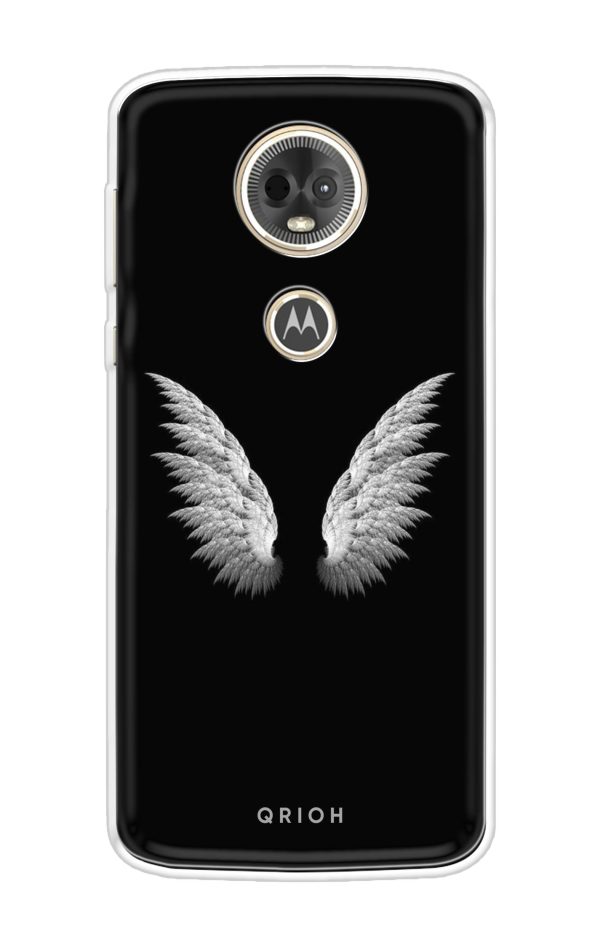 White Angel Wings Soft Cover for Motorola Moto E5 Plus Supply