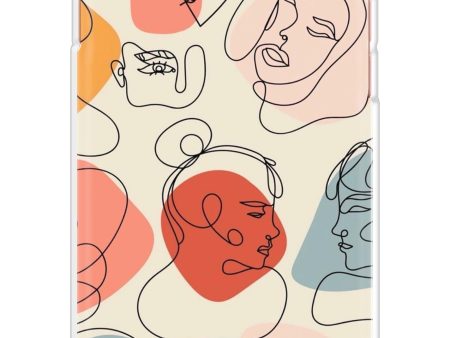 Abstract Faces Soft Cover for iPhone 6 Sale