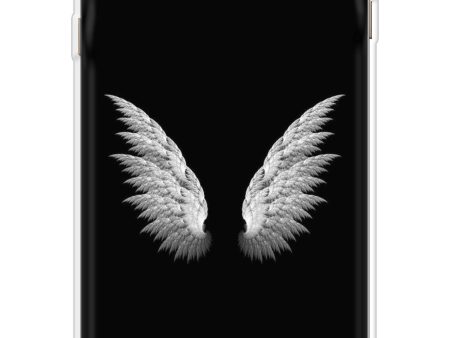 White Angel Wings Soft Cover for Samsung J7 Prime Hot on Sale