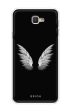 White Angel Wings Soft Cover for Samsung J7 Prime Hot on Sale