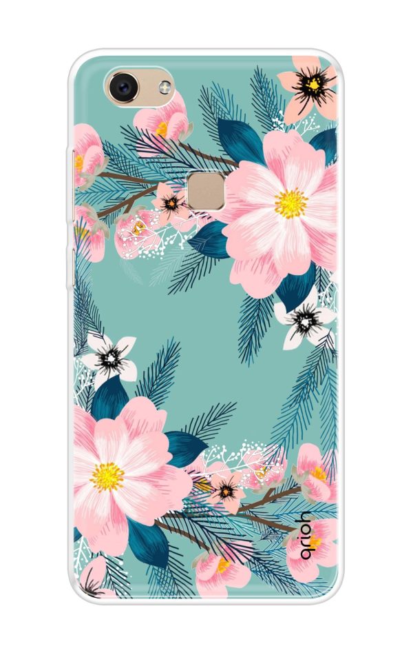 Wild flower Soft Cover for Vivo V7 Plus For Discount