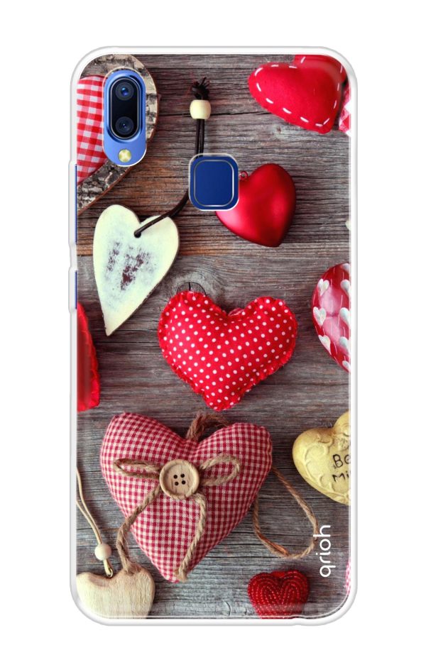 Valentine Hearts Soft Cover for Vivo Y95 Online