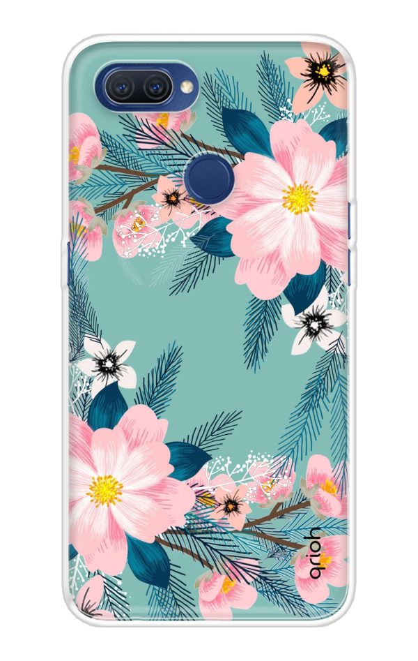 Wild flower Soft Cover for Oppo A11k Online now