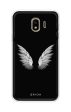 White Angel Wings Soft Cover for Samsung J4 Discount