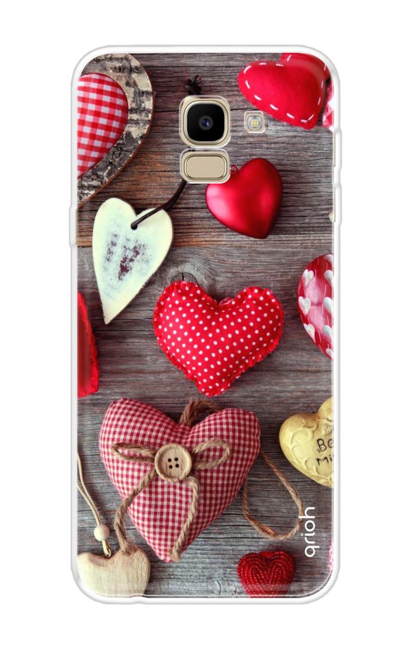 Valentine Hearts Soft Cover for Samsung J6 Supply