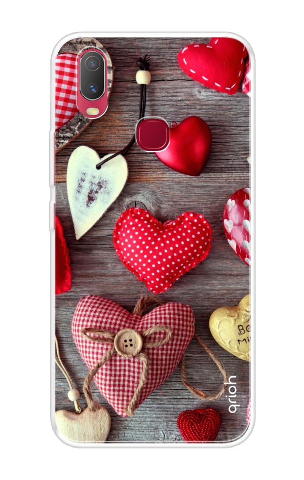 Valentine Hearts Soft Cover for Vivo Y11 2019 Sale